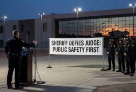 sheriff refuses release - Nevada Sheriff Defies Judge Over Violent Criminal's Release