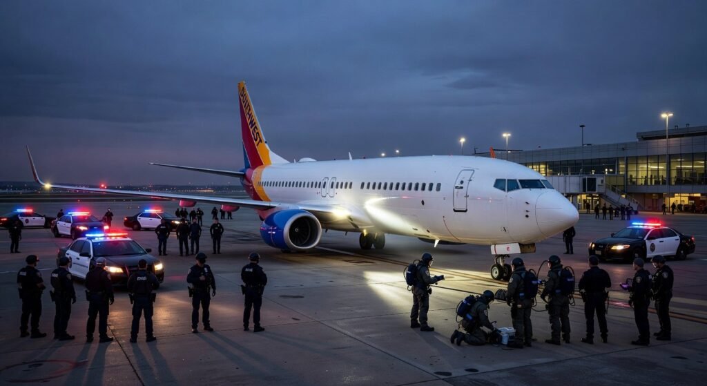 Southwest flight bomb threat - Southwest Flight 2094 Diverted Over Bomb Threat Claim