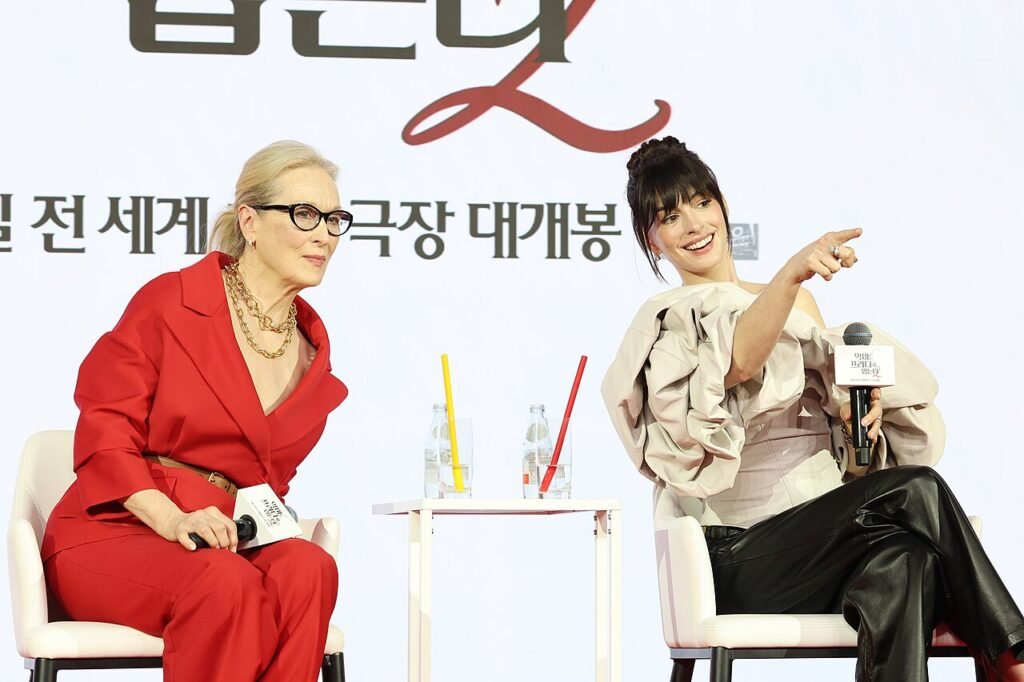 Meryl Streep and Anne Hathaway