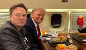 Elon Musk Photo With Trump on Air Force One Goes Viral After Internet Spots Tiny Detail